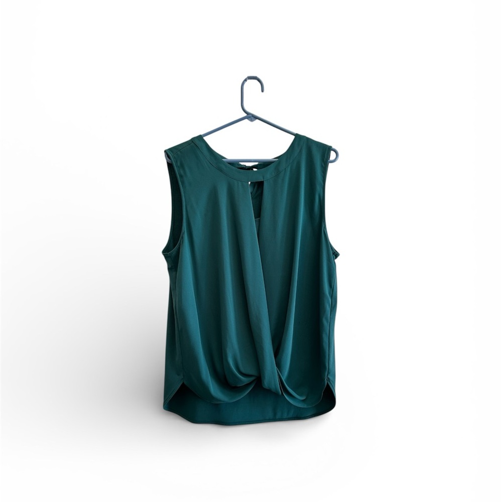 Teal Sleeveless Women's Top